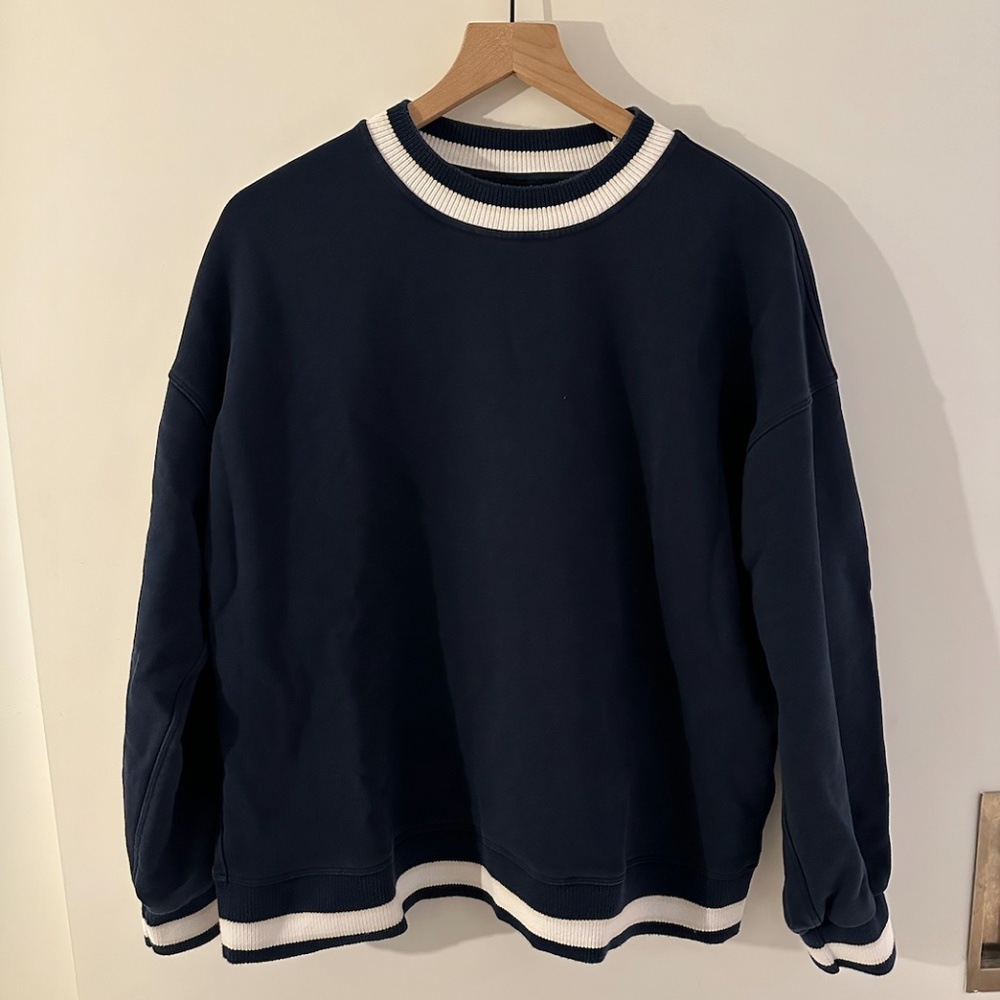 Lululemon // Perfectly Oversized Ringer Crew Sweatshirt